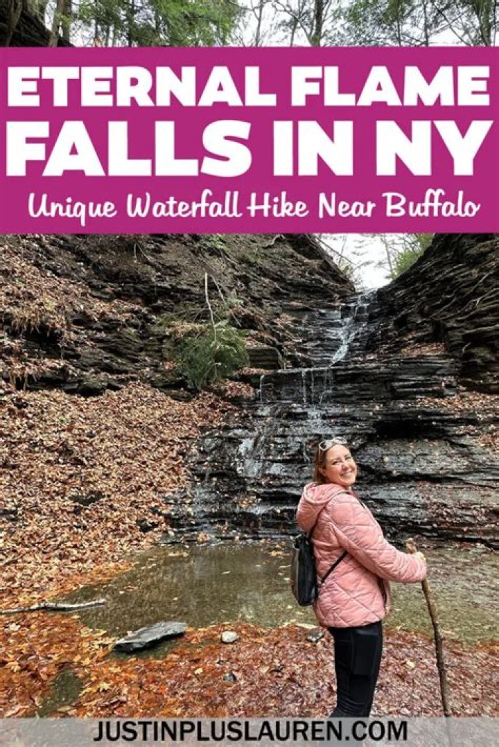 Incredibly Rare Eternal Flame Found Inside Waterfall