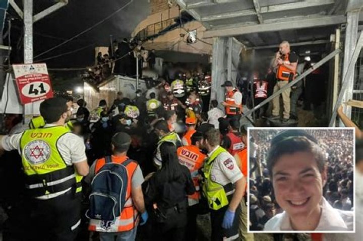 New Jersey student, 19, missing among Israel stampede chaos after separating from pals at Meron