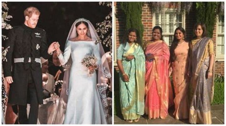 When an Indian sari graced royal wedding of Prince Harry and Meghan Markle – India TV