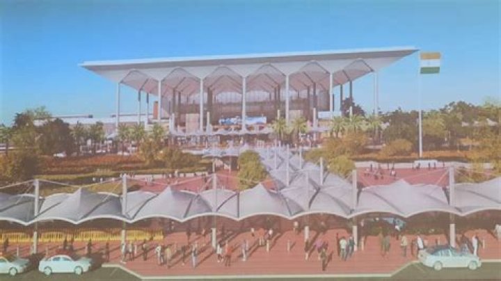 Noida International Airport front look revealed photo Jewar airport to reflect UP tradition Banaras ghat – India TV