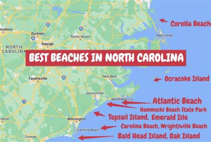 What are the best nude beaches in North and South Carolina?