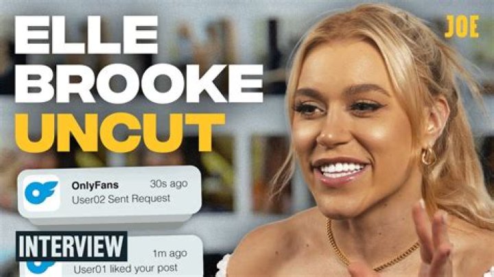 OnlyFans-star-turned boxer Elle Brooke drops F-bomb during in-ring interview on live TV after outpointing Ola Danielka