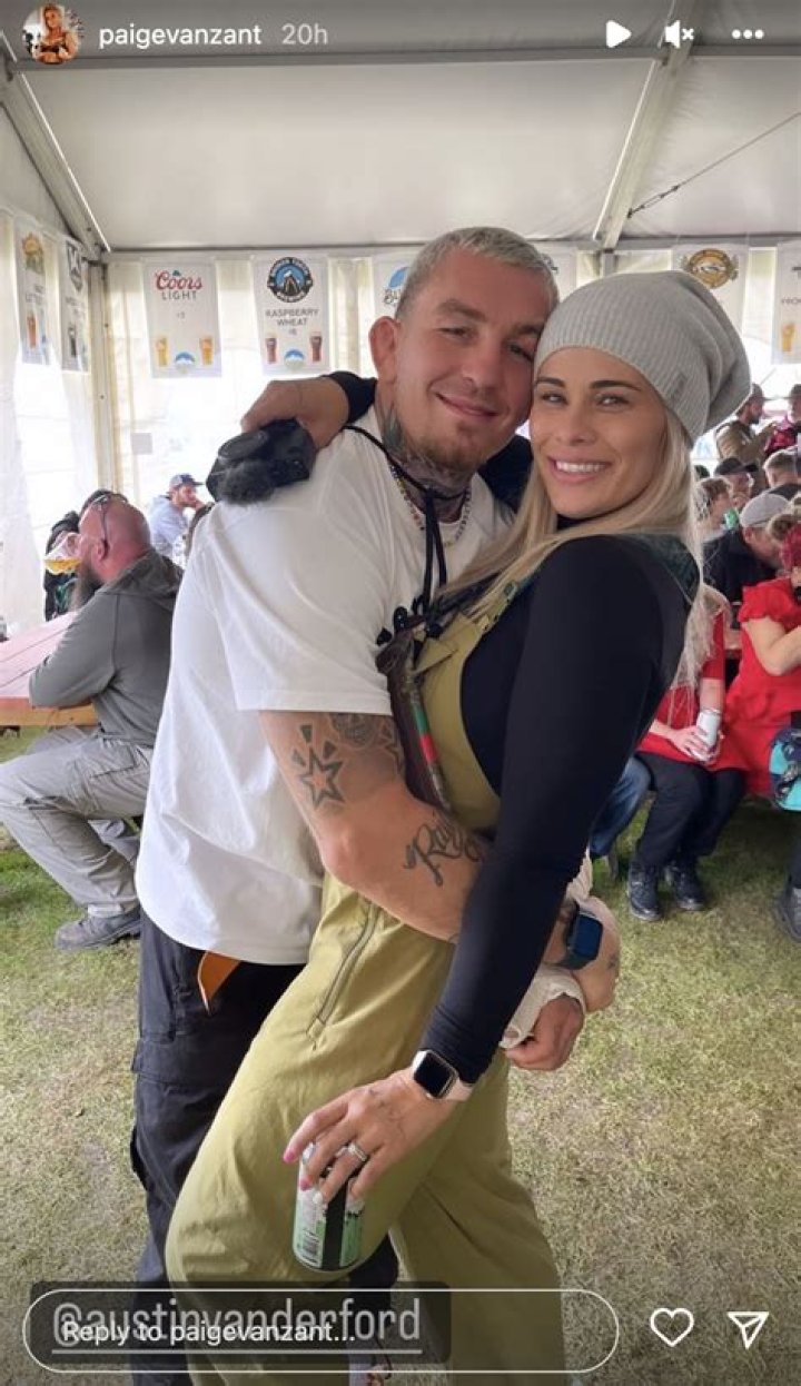 Paige VanZant considering getting huge NECK tattoo like husband as she asks fans 'should I?' with Instagram filter
