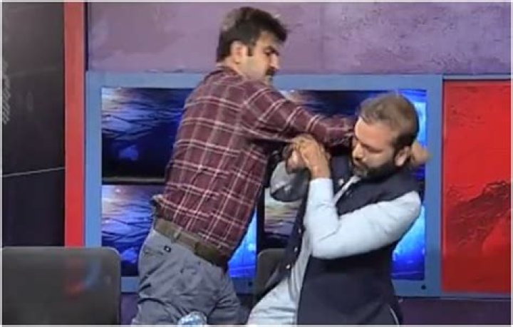 Pakistan: Imran Khan's lawyer trades blows with Senator on live TV, video goes viral