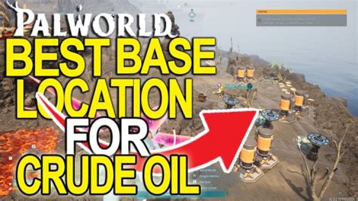 Exploring The Palworld Crude Oil Map: A Comprehensive Guide