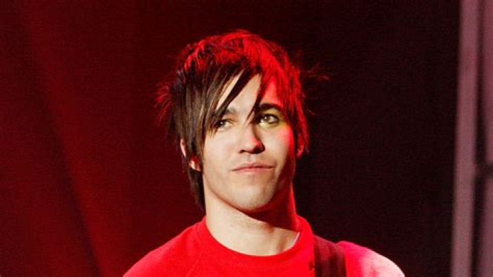 Pete Wentz looks totally unrecognizable with long blond hair as Fall Out Boy rocker plays tennis shirtless in LA