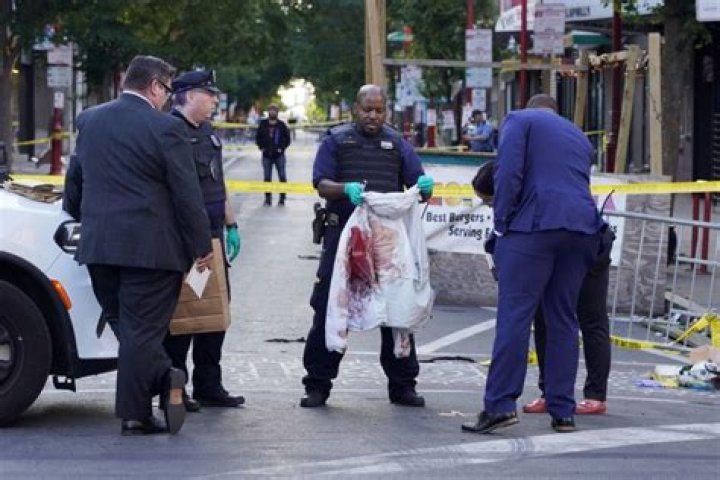 South Street Philadelphia mass shooting victims identified as bloody evidence recovered from the scene