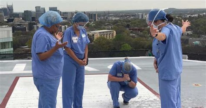 Photos of doctors and nurses praying in hospitals over coronavirus go viral