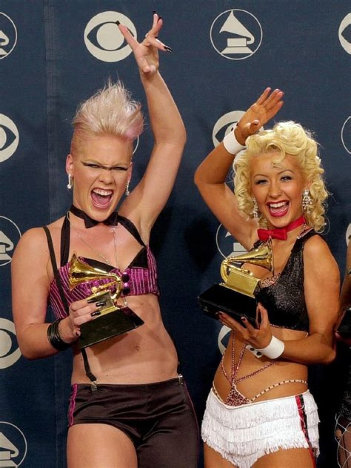 Pink Says She and Christina Aguilera Argued Over a Chair: Details