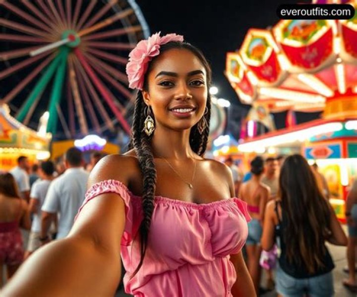 Charming Pink Summer Carnival Outfit Ideas For A Vibrant Celebration