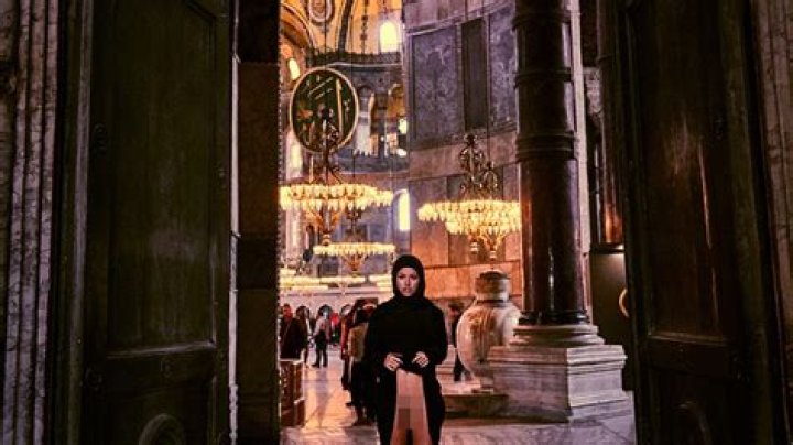 Playboy shock model Marisa Papen facing SEVEN years in jail for naked snaps in mosque and lying on Turkish flag
