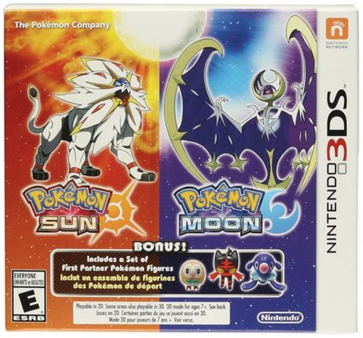 Pokémon Sun and Moon Double Pack to be available in Japan