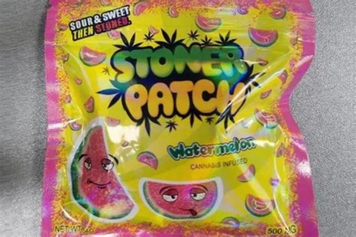 Police warn children to not eat watermelon-flavour 'Stoner Patch' sweets laced with cannabis
