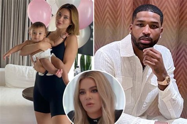 Porn star Lana Rhoades shares photo of son's face as fans suspect baby daddy is Khloe Kardashian's ex Tristan Thompson