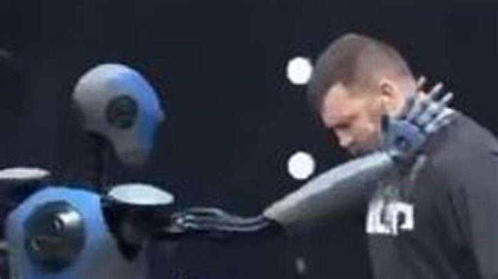 Watch Power Slap fighter get KO'd by ROBOT in bizarre video - but all is not as it seems