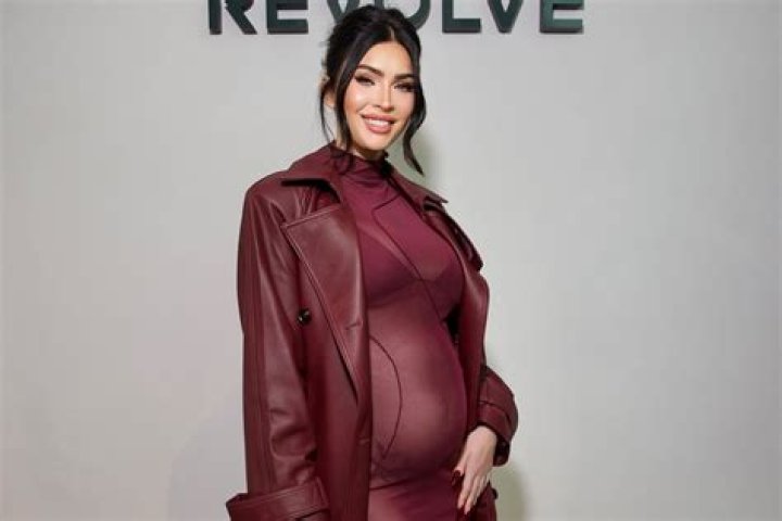 Pregnant Kourtney Kardashian Shows Off Baby Bump in Thong