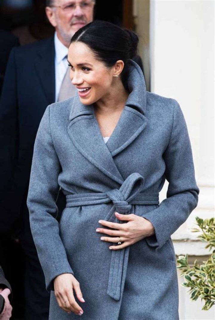 Pregnant Meghan Markle Visits Royal Variety Nursing Home