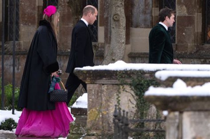 Prince William Attends Ex-Girlfriend Rose Farquhar's Wedding