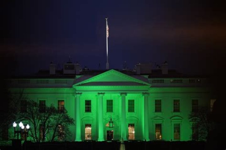 QAnon Followers Say White House's St. Patrick's Day Lighting Was 'Go' Message