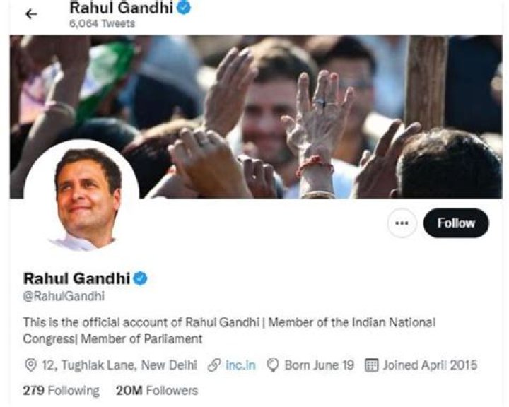 Rahul Gandhi's Twitter followers' count guided by external forces, alleges Congress – India TV