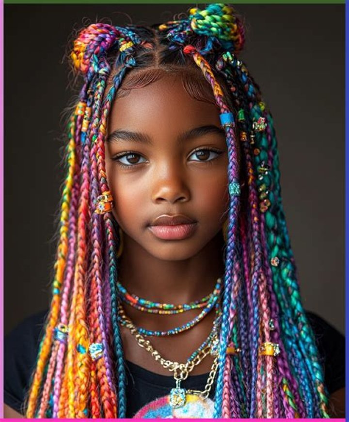 Rainbow Braids Hairstyles: A Colorful Expression Of Style