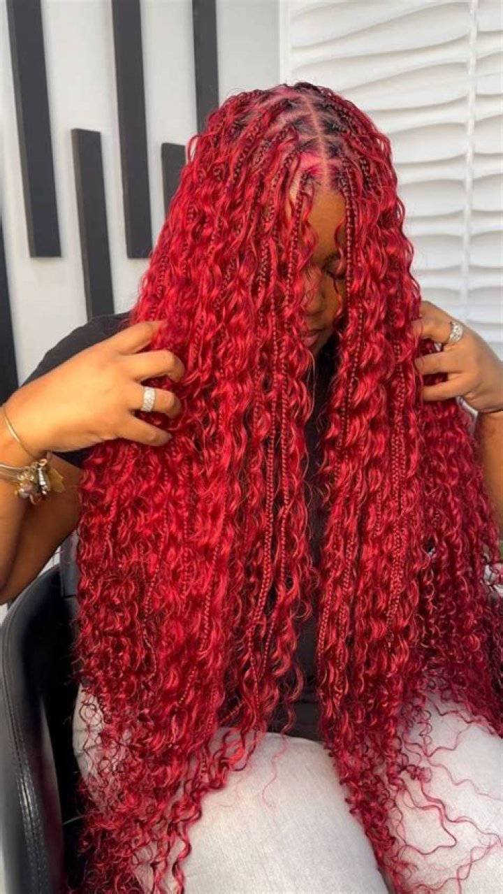Red Boho Knotless: A Comprehensive Guide To The Trend