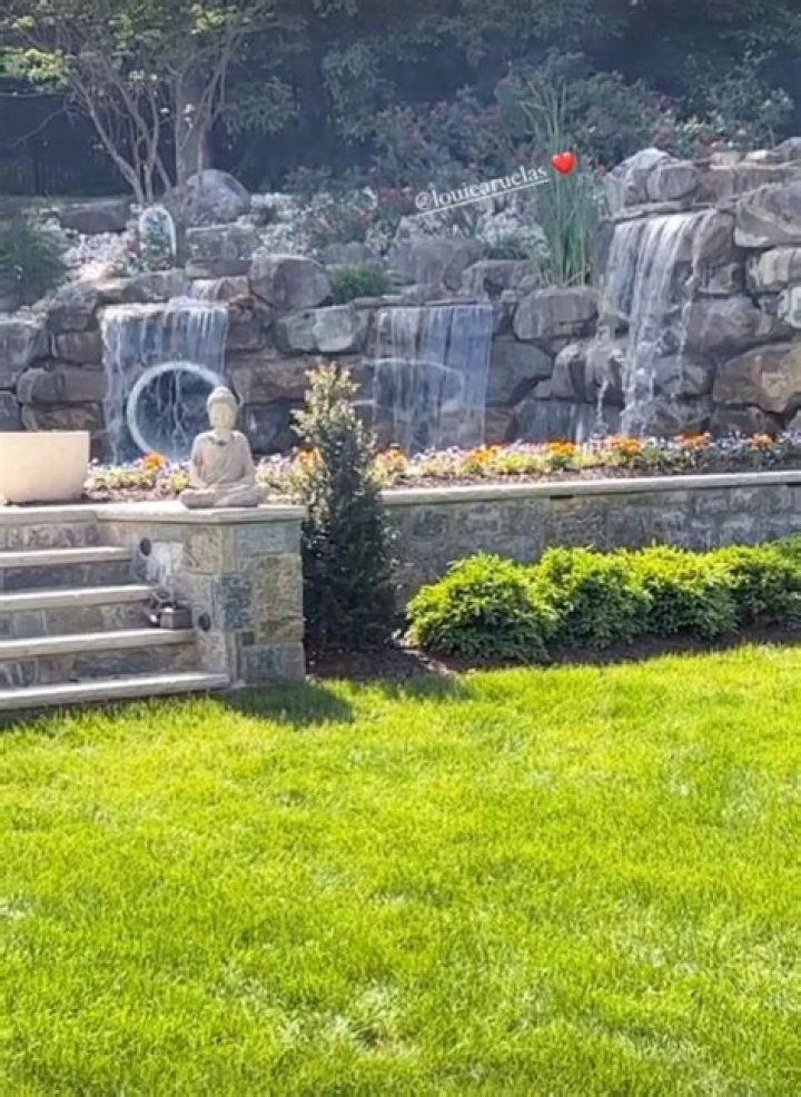 RHONJ's Teresa Giudice shares stunning new photos of her backyard WATERFALL at $3.4M mansion