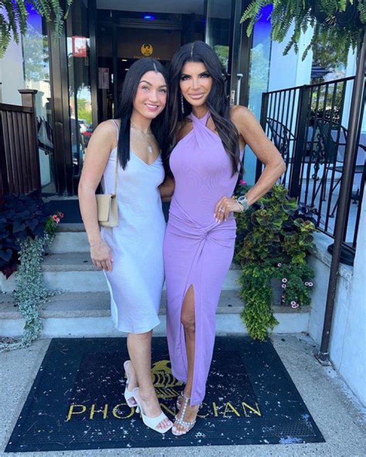RHONJ’s Teresa Giudice nearly suffers major NSFW wardrobe malfunction while lounging in a tiny bikini for new video