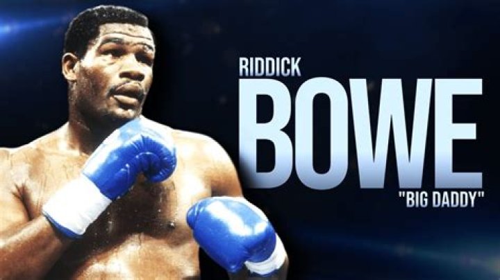 Riddick Bowe Net Worth, Income, Salary, Earnings, Biography, How much money make?