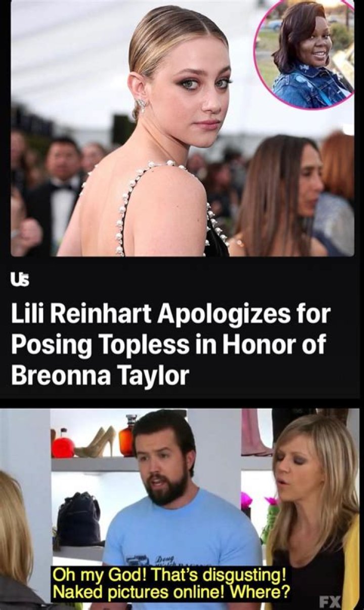Riverdale’s Lili Reinhart slammed as ‘sick and gross’ after posting nude photo to ‘demand justice’ for Breonna Taylor – The US Sun