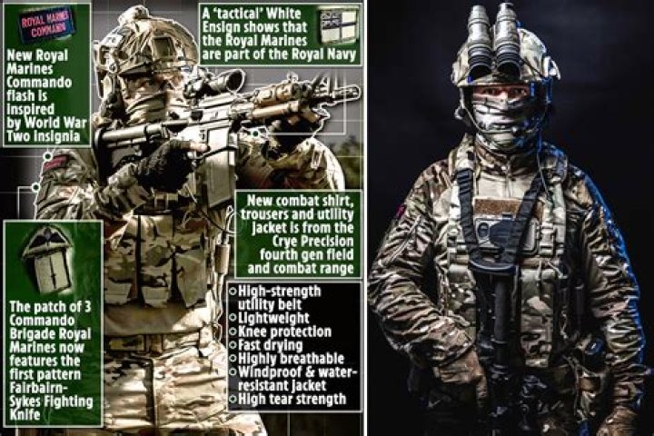 Royal Marines get new high-tech uniforms in biggest shake-up since WWII