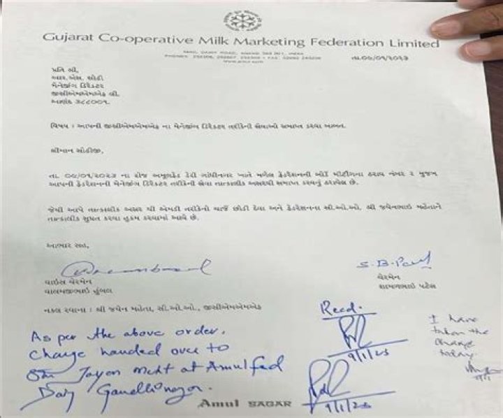 RS Sodhi removed as AMUL MD with immediate effect, Jayen Mehta takes charge – India TV