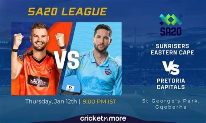 When and where to watch Pretoria Capitals vs Sunrisers Eastern Cape SA20 final on TV, online? – India TV