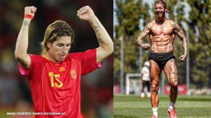 Amazing body transformation of Sergio Ramos, from slim teen to ripped machine over sensational 20-year career