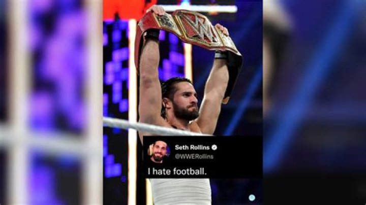 Seth Rollins Makes It Clear He Really Hates Football