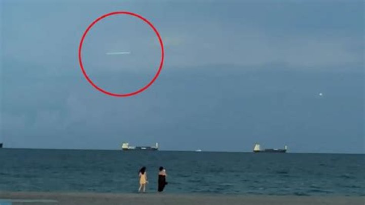 Shock video shows UFO speed through thunderstorm at '2,000mph' as witness says it 'fastest thing I’ve ever seen'