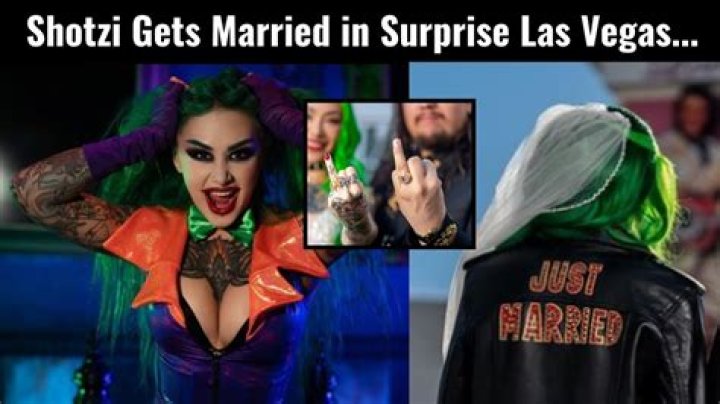 Shotzi Gets Married In Surprise Las Vegas Ceremony