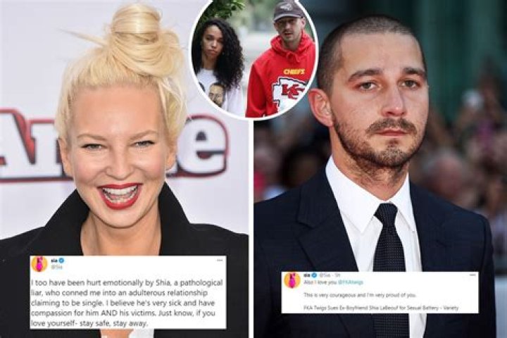 Sia Claims Shia LaBeouf ‘Conned’ Her Into ‘Adulterous Relationship’