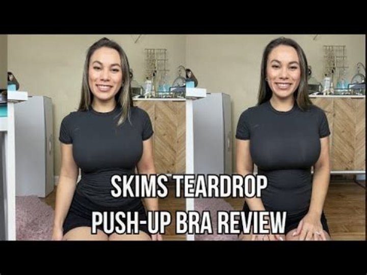 I have big 34J boobs - I was 'shocked' by how the Skims bra looked on my huge chest