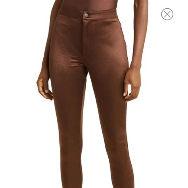 I love Kim Kardashian’s Skims but the disco pants are like American Apparel knockoffs - they’re thin & expose everything