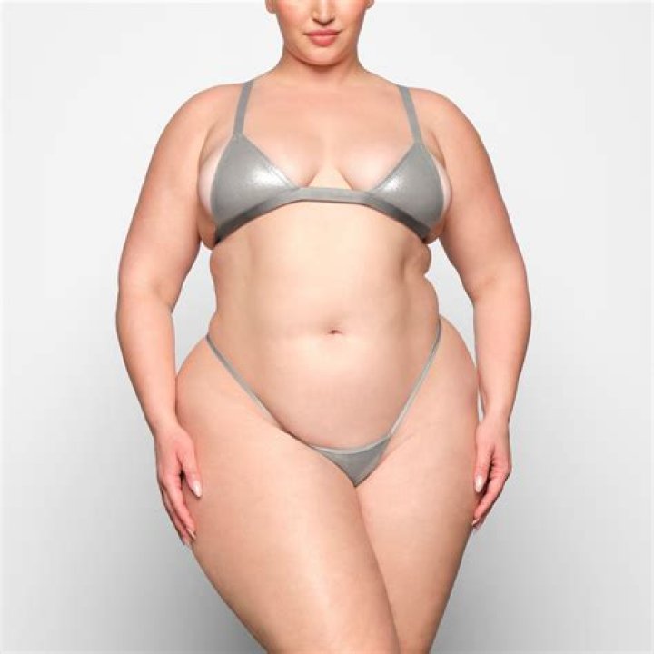 I did a Skims micro-bikini haul – I was in love with the metallic two-piece, it's the perfect 'Miami inspo'