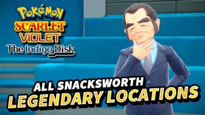 Snacksworth And Indigo Disk Legendary Locations in Pokemon Scarlet and Violet DLC