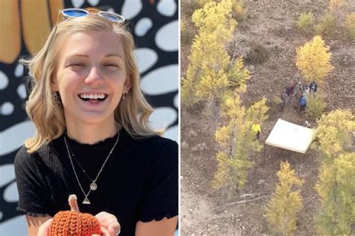 Speculation Gabby Petito may have been BURIED as helicopter footage captures discovery of remains