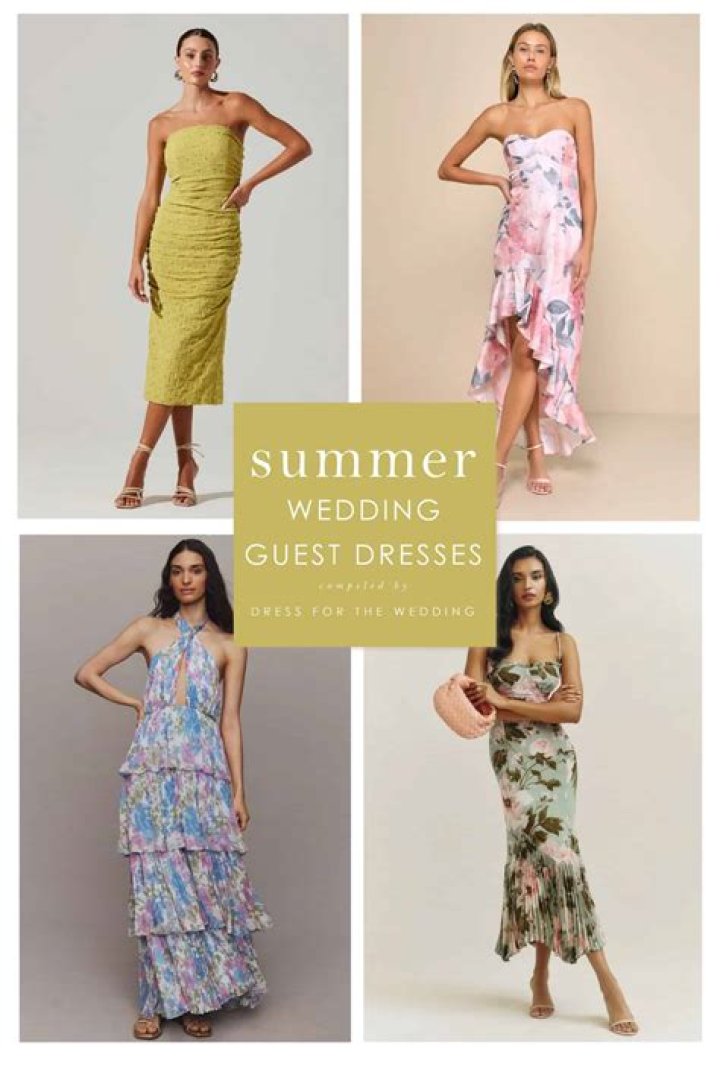 Spring and Summer Wedding Guest Dresses for Larger Busts