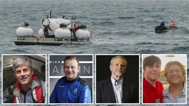 Crew of all five Titanic explorers on board stricken sub named including father & son and billionaire Brit adventurer