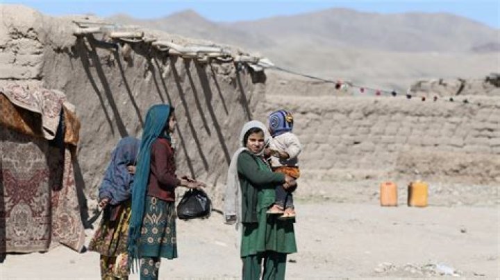 Taliban hang dead bodies of 'criminals accused of kidnapping' from crane in Afghanistan square in bloody execution