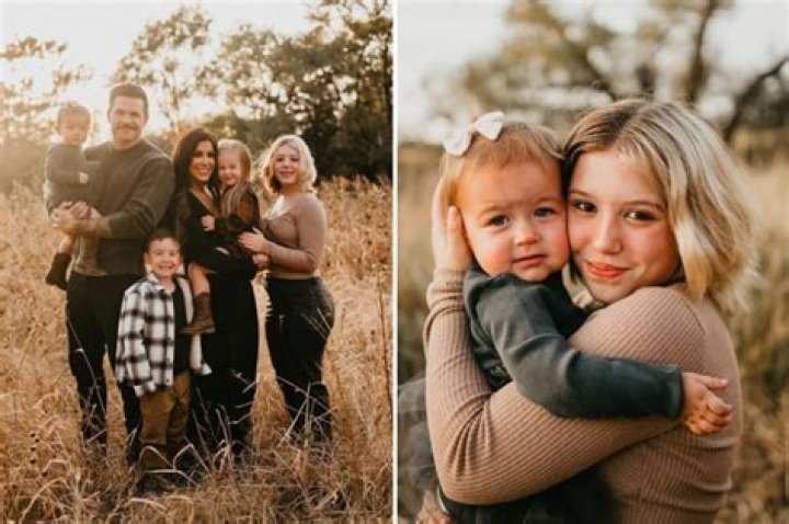 Teen Mom fans floored as Chelsea Houska's daughter Aubree, 13, looks 'so grown up' in stunning new family photos