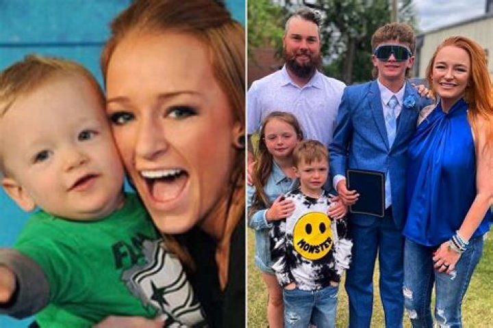 Teen Mom Maci Bookout accused of looking 'unrecognizable' in 'photoshopped' selfie with kids Jayde, 6, and Maverick, 5