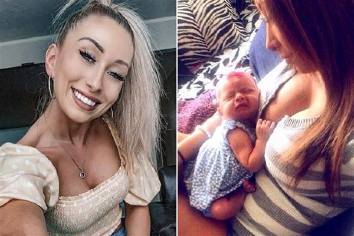 Teen Mom Nikkole Paulun admits she got self-tanner on daughter Ellie's face while breastfeeding & couldn't get color off