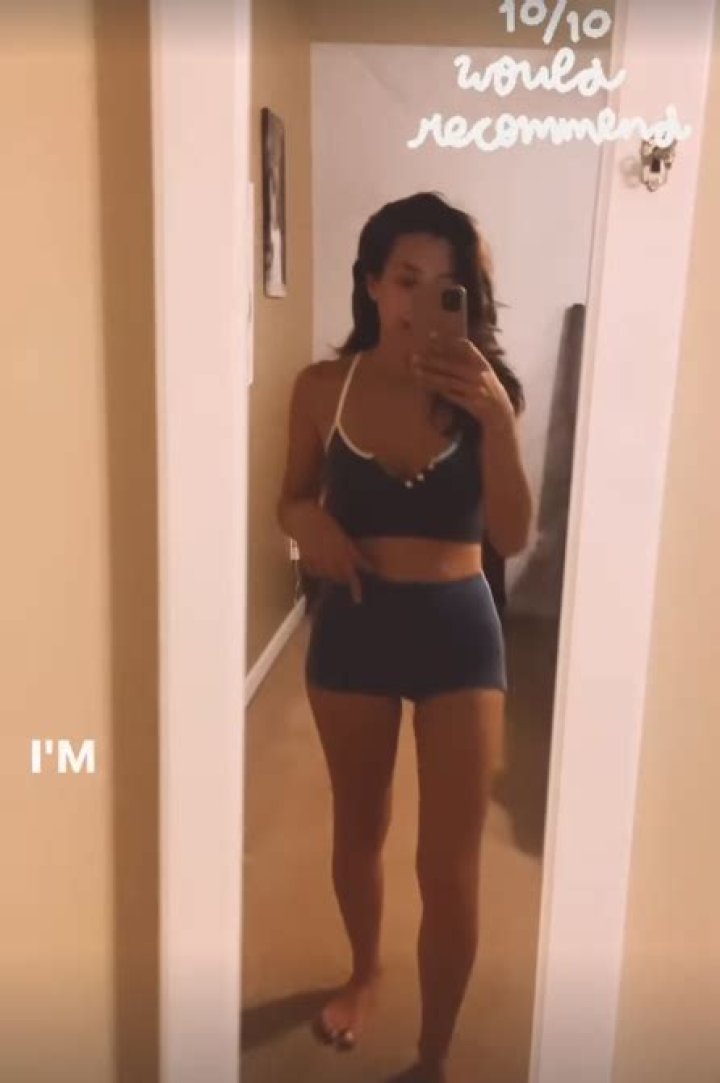 Teen Mom star Vee Rivera goes braless in tiny pajama shorts and tank top for new video